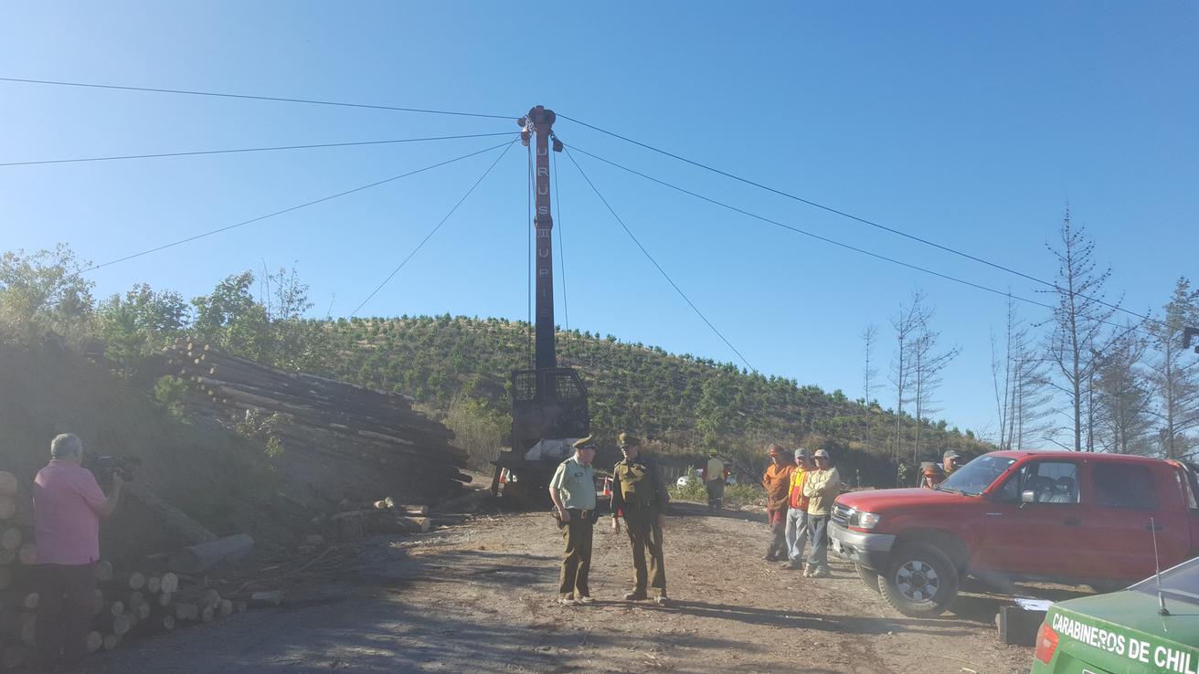 Ataque incendiario se registró en el Gran Concepción
