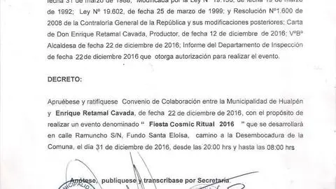Alcaldesa de Hualpén denunció falsificación de firma para fiesta masiva