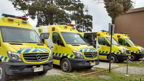 Nuevas ambulancias para Servicio Salud de Talcahuano