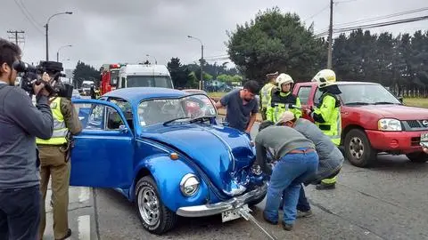 Conductor se dio a la fuga en accidente