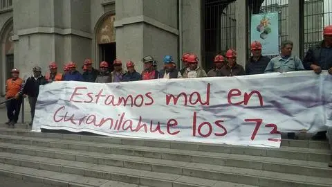Chomalí mediará: mineros de Curanilahue amenzan con bajar a sus familias con ellos