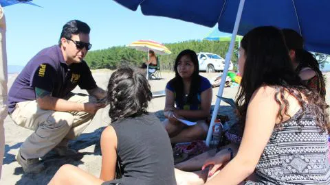 Arauco llama a todos a disfrutar de su balneario seguro