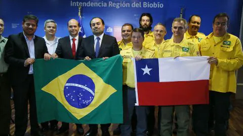 Peritajes de equipo brasileño confirmó intencionalidad en incendios forestales