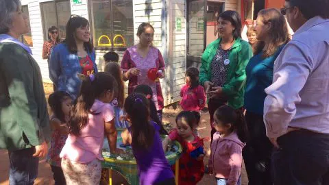 Instalan jardines infantiles estacionales de emergencia en Ranguelmo y Portezuelo