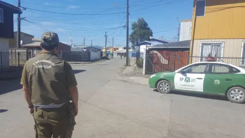 Carabinero fue baleado en San Pedro de la Paz