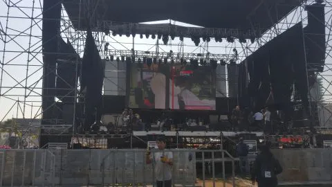 Ya comenzó la prueba de sonido para REC