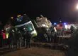 Accidente de tránsito involucró a un bus y camión en Ruta 5 Sur
