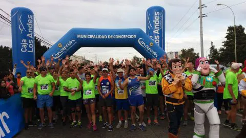 Más de 3 mil 500 personas participaron en Corrida Aniversario de Carabineros en Concepción