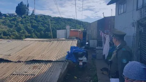 Hombre se parapetó en Talcahuano