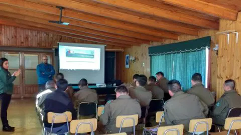 Carabineros de Arauco fueron capacitados en fiscalización de incendios forestales