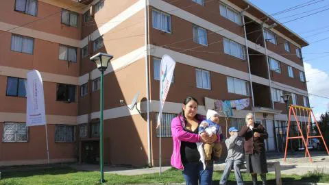 Bloques de departamentos de Hualpén cambiaron su cara
