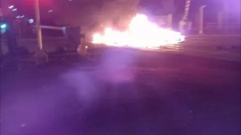 Con barricadas se toman distintos puntos del Gran Concepción
