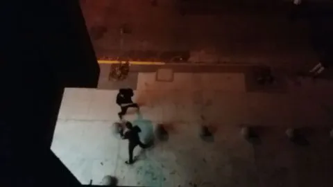 Violenta pelea se registró en plena vía pública de Concepción