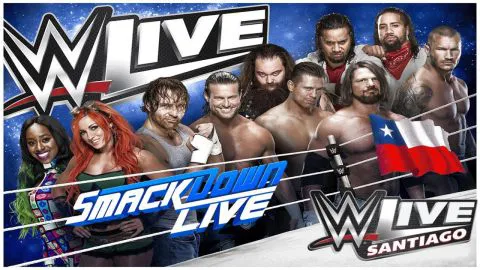 El regreso azul de la WWE a Chile
