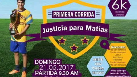 Organizan corrida para pedir justicia por joven atropellado en Villa San Francisco