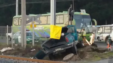 Accidente suspende servicio de Biotrén Coronel Concepción