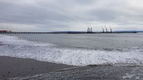 Se mantienen las marejadas en la Región del Biobío
