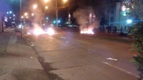 Cinco detenidos tras marcha que terminó con graves incidentes y destrozos en Concepción