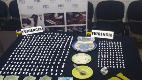 PDI detiene a 3 mujeres con más de 1900 dosis en Chiguayante