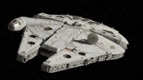 Gracias a Google Maps fanáticos encuentran al Halcón Milenario de “Star Wars”