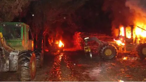 Cañete: fin de juicio en caso Cuyinpalihue culminó con condena por incendio para 6 de 7 imputados