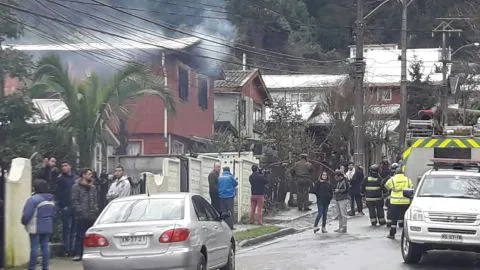 Incendio en Chiguayante registró una víctima fatal