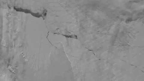 El iceberg Lancer C se desprendió de la Antártida