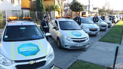San Pedro de la Paz renovó su flota de vehículos de seguridad para disminuir los delitos