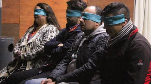 La llamativa iniciativa en San Pedro de la Paz: cine inclusivo para ciegos