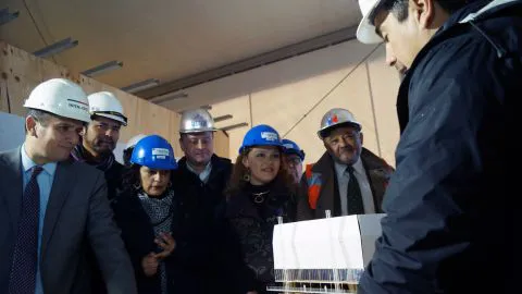 Construcción del Teatro Regional ya lleva un 71% de avance