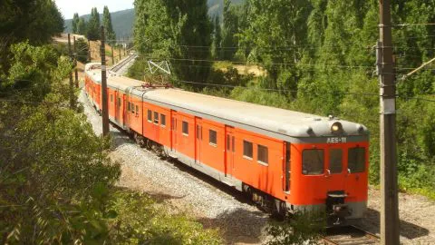 Tren Turístico Corto Laja también se disfruta en invierno