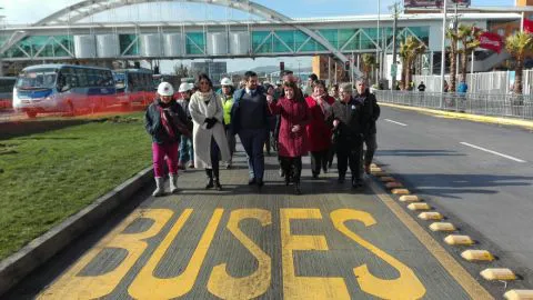 Habilitan corredor 21 de mayo para el transporte público del Gran Concepción