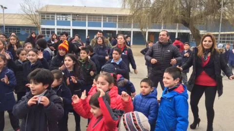 Junaeb celebra de manera saludable el día del niño en Talcahuano