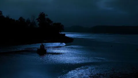 Familiares y amigos buscan sin descanso a pescador que cayó al río Biobío