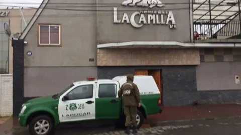 Violento actuar de sujeto quien dispara en plena discoteque en Concepción