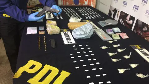 Clan familiar de microtraficantes es sacado de circulación en Chiguayante