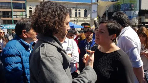 Beatriz Sánchez en Concepción llamó a cuestionarnos el tener un ex ministro de la dictadura en televisión