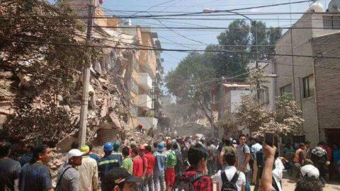 Derrumbes, explosiones y decenas de muertos dejó nuevo terremoto en México