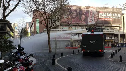 Tercera protesta consecutiva genera enfrentamientos en Concepción