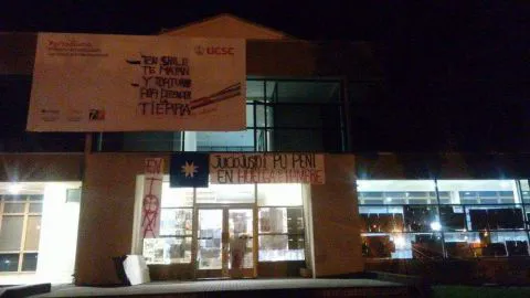 Estudiantes universitarios paralizan sus carreras en apoyo a comuneros en huelga de hambre