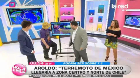 Brasileño anticipa terremoto en Chile en la zona central