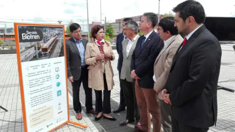 Biotrén y Corto Laja estarán beneficiados: histórica compra de 16 trenes para el sur del país