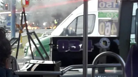 Nuevamente barricadas complican el tránsito en Concepción