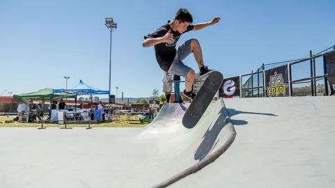 Inauguran moderno skate park en la comuna de Penco