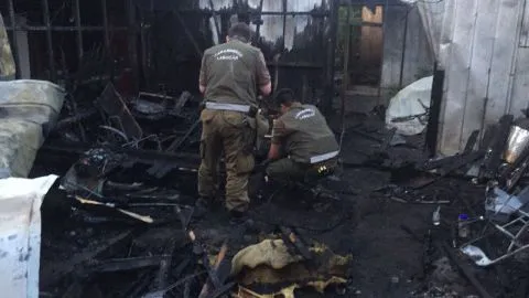 Dueños de casa se queman al manipular estufa con parafina en Talcahuano