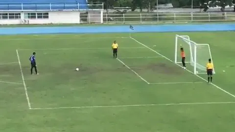 El gol de penal que se transformó en viral