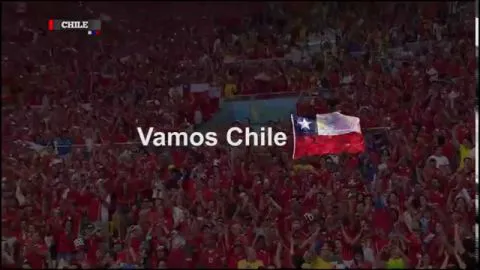 Recordamos el emocionante himno cantado por miles de hinchas chilenos para el mundial de Brasil