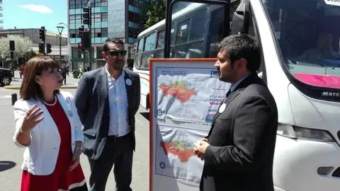Autoridades anunciaron servicios gratuitos de transporte para este domingo