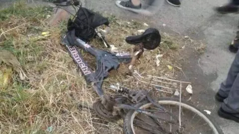 Ciclista fue atropellado por dos vehículos a alta energía en Hualpén