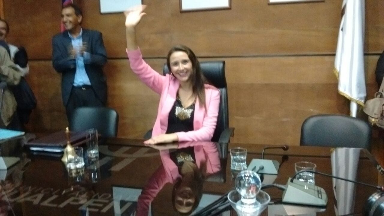 Katherine Torres por candidatura a diputado de Marcelo Rivera: “Queremos autoridades honestas”